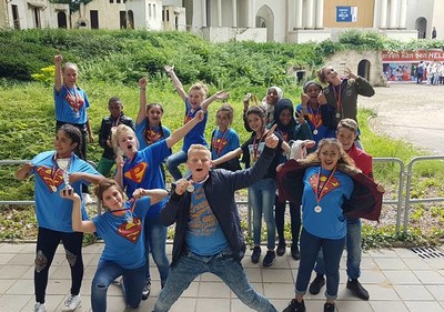 Afbeelding Leerlingen van Wildveld winnen de 'Super heroes dancebattle'